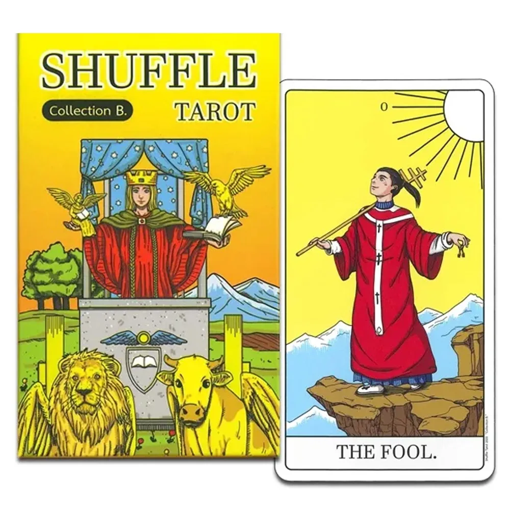 

Shuffle Tarot Collection B Shuffled World of RWS Tarot Deck 80 Pcs Cards A Creative Way of Telling A Story 10.3*6cm