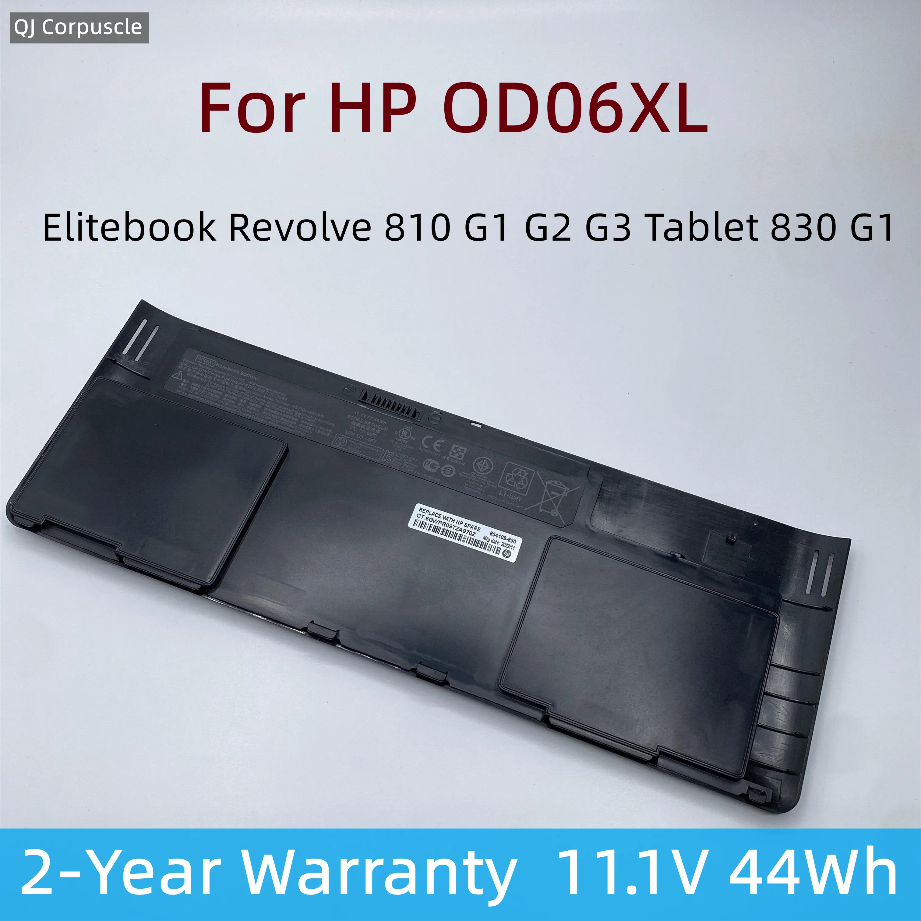 

Original OD06XL Laptop Battery For HP Elitebook Revolve 810 G1 G2 G3 Tablet 830 G1 HSTNN-IB4F 698750-171 698943-001 HSTNN-W91C