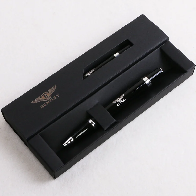 B-Bentley-B - Bolígrafo de Metal con Emblema de Bentley Grabado, Regalos, Recuerdos, Bolígrafos de Firma, Bolígrafo de Negocios, Material Escolar