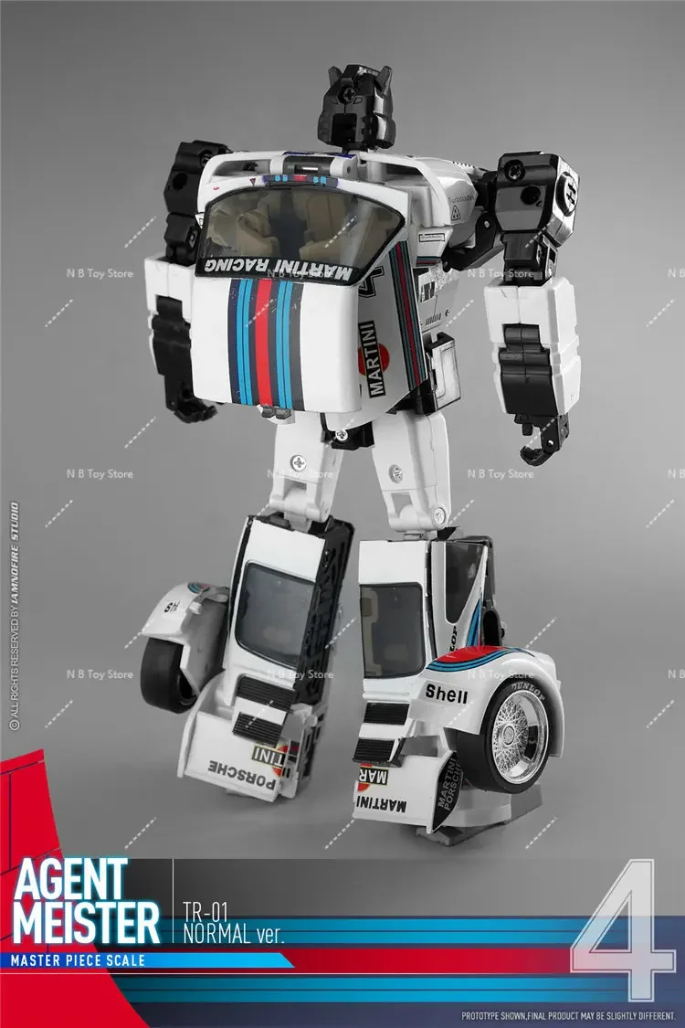 Transformatie Rollout TnR TR-01 TR01 Agent Mister Jazz Auto MP Schaal Action Figure Robot Model Speelgoed met Doos