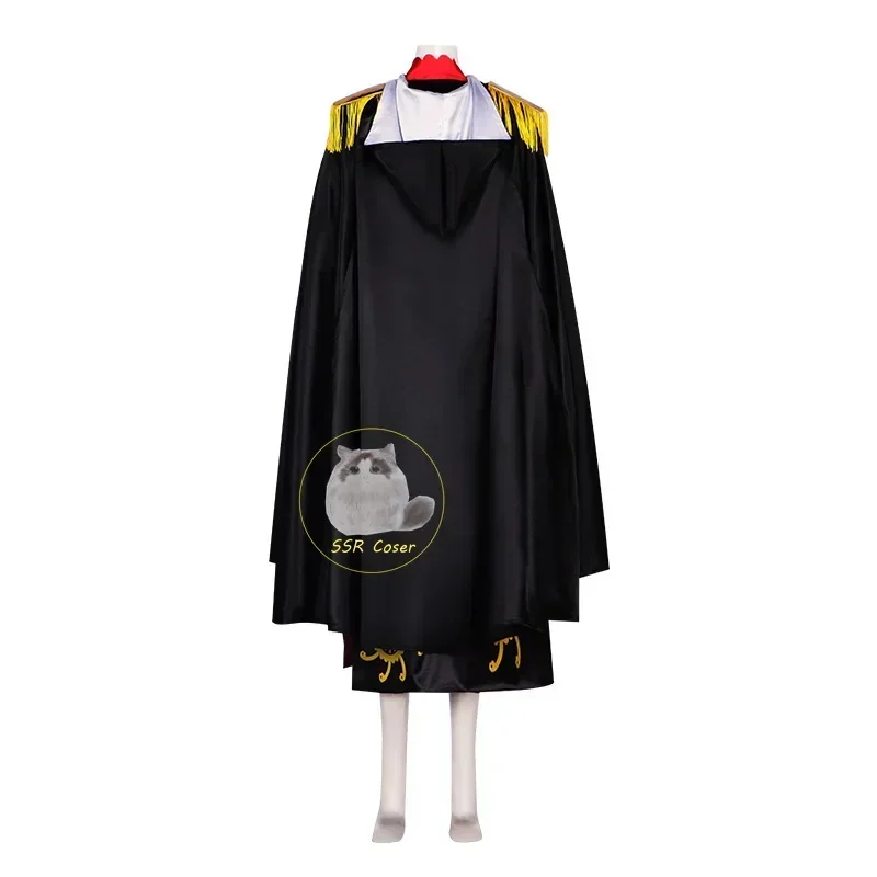 Anime Boa Hancock disfraces Cosplay Sexy imperio negro vestido tipo kimono uniforme Boa Hancock peluca pendientes disfraces de Halloween para mujeres