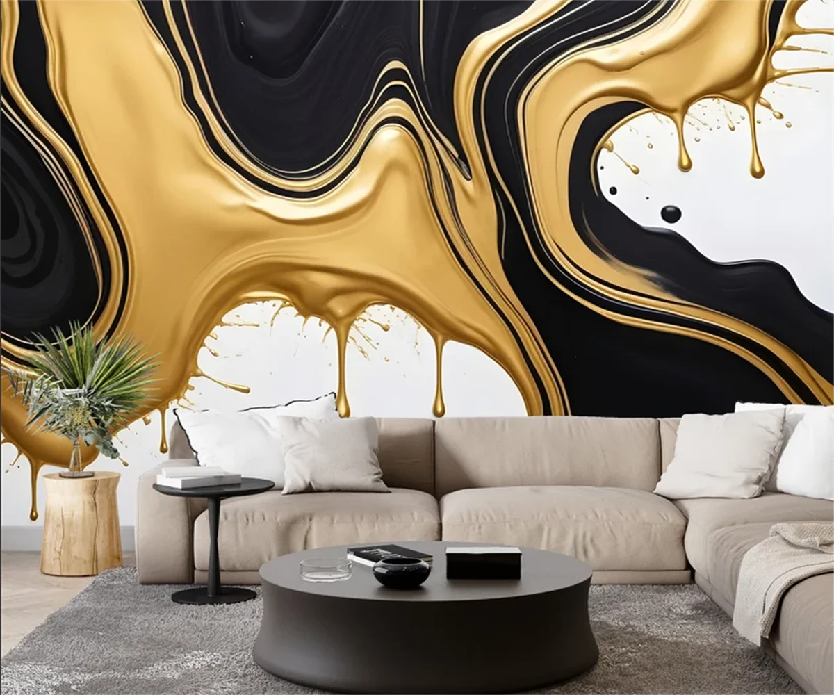 

beibehang Customize modern bedroom and living room decorations with various materials, abstract marble background wallpaper