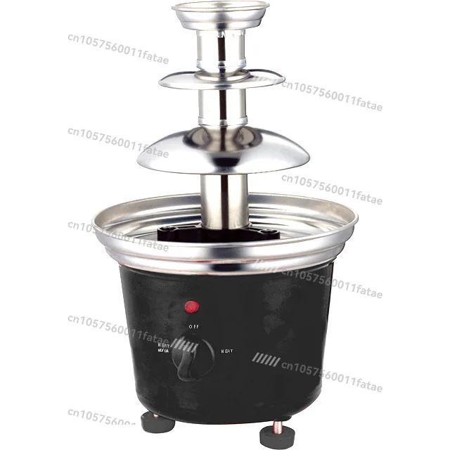 

Chocolate Mixer, Three-layer Stainless Steel Fountain with Fruit Plate