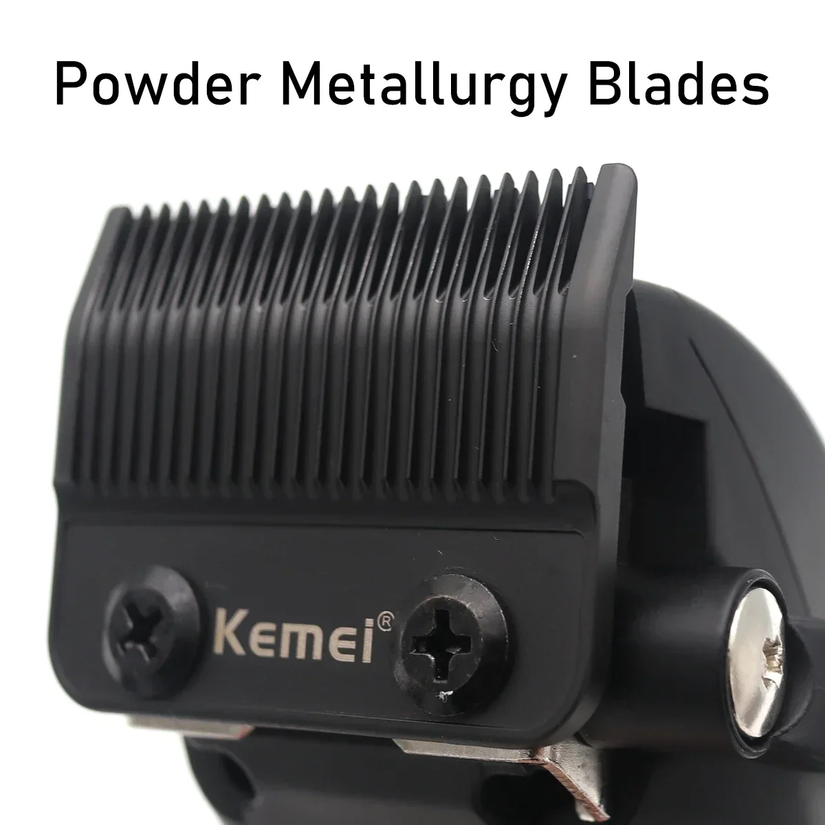 Kemei KM-1540 máquina de cortar cabelo masculina motor magnético com carregador base usbprofissional aparador cabelo máquina corte cabelo