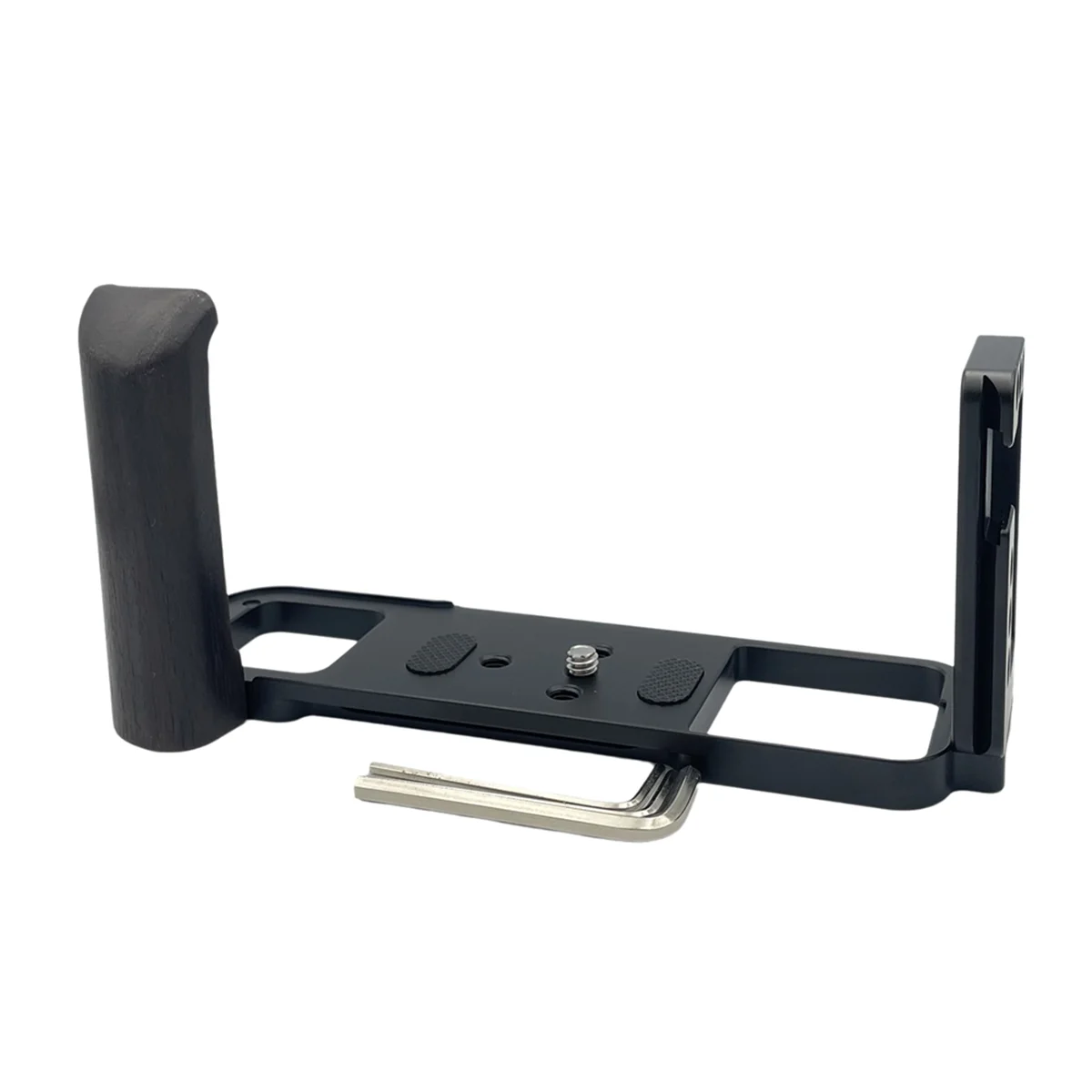 

Excellent! Wooden Quick Release L Plate Bracket for Fuji GFX50R Fujifilm Camera Hand Grip Without Hot Shoe