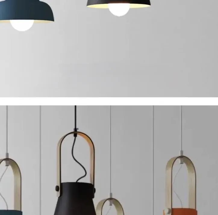 

Restaurant Light Modern Minimalist Creative Personality Nordic Restaurant Shop Milk Tea Bar Commercial Macaron Pendant Light
