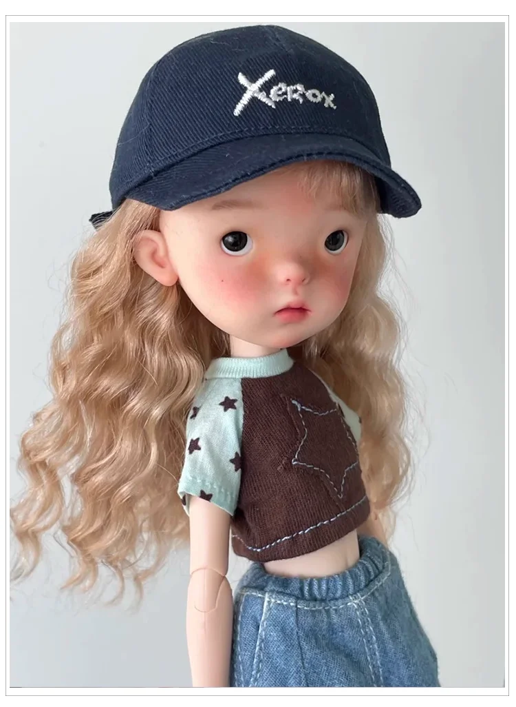 

Новая sd 26 см кукла BJd-1/6 lamdoudou Girl, модель из смолы, серия игрушек, подарок на день рождения, макияж «сделай сам»