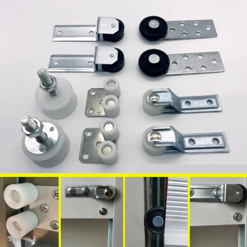 Positioning wheel guide wheel for Rolling shutter door garage door Rail wheel Complete Accessories
