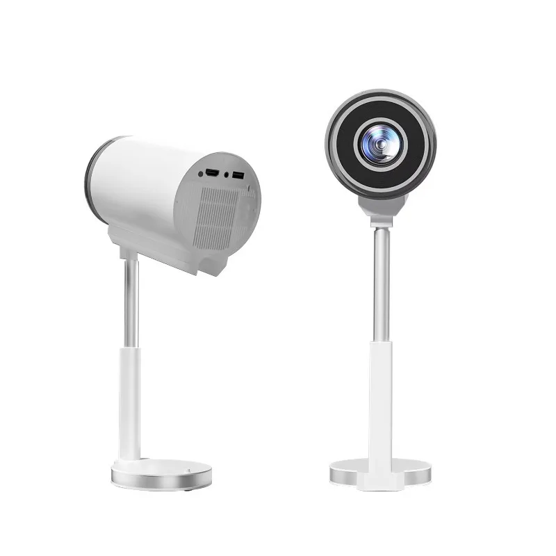 TS-7 Mini Home Theater Projector 4K Resolutie Hoge Lumen 4k Ondersteuning LED WiFi USB Telefoon Connectiviteit Draagbare Slaapkamer Muur gebruik