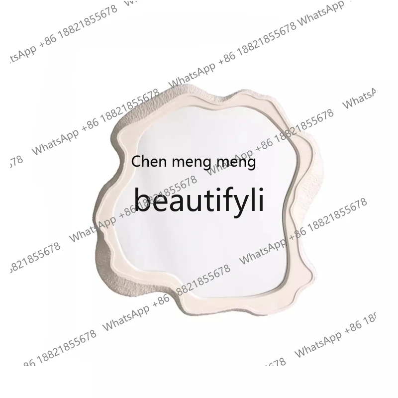 

Makeup dressing glass mirror flip Hanhong daily clearance use everyone's bathroom European nine palaces R