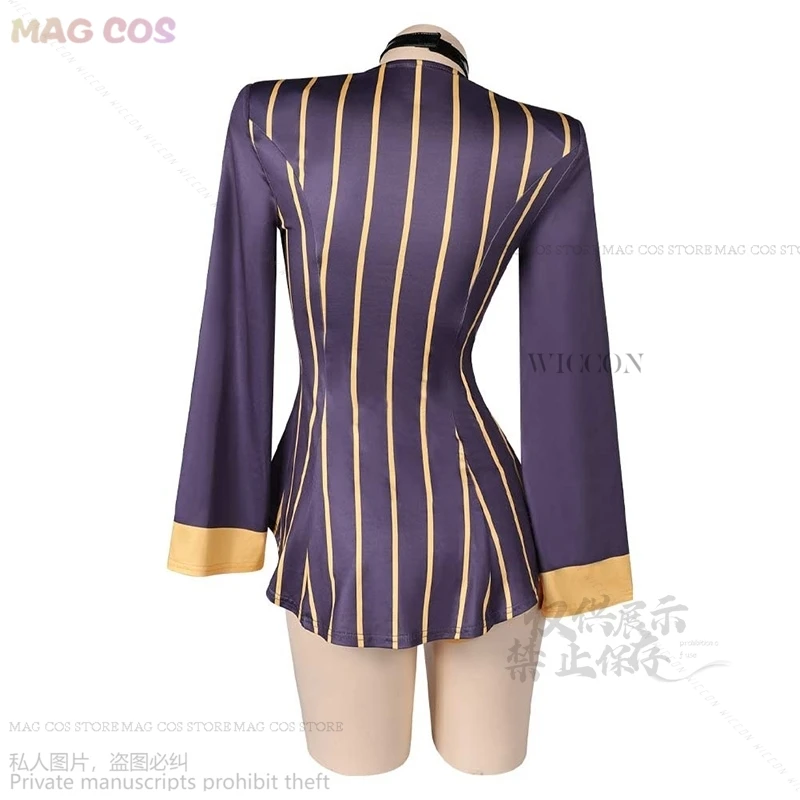 Cosplay Costume Alastor Jumpsuit Hazbin Woman Sexy Bikini Bodysuit Kawaii Sexy Cosplay Costume Clothing Hotel Evil Boos Cosplay