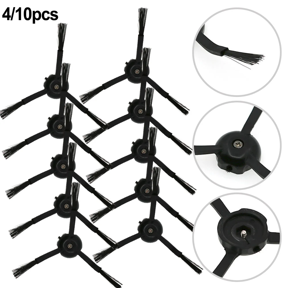 4/10pcs Side Brushes For X8 Pro Series X8 Pro SES Vacuum Cleaner Replacement Accessories Side Brushes Sweeping Cleaning