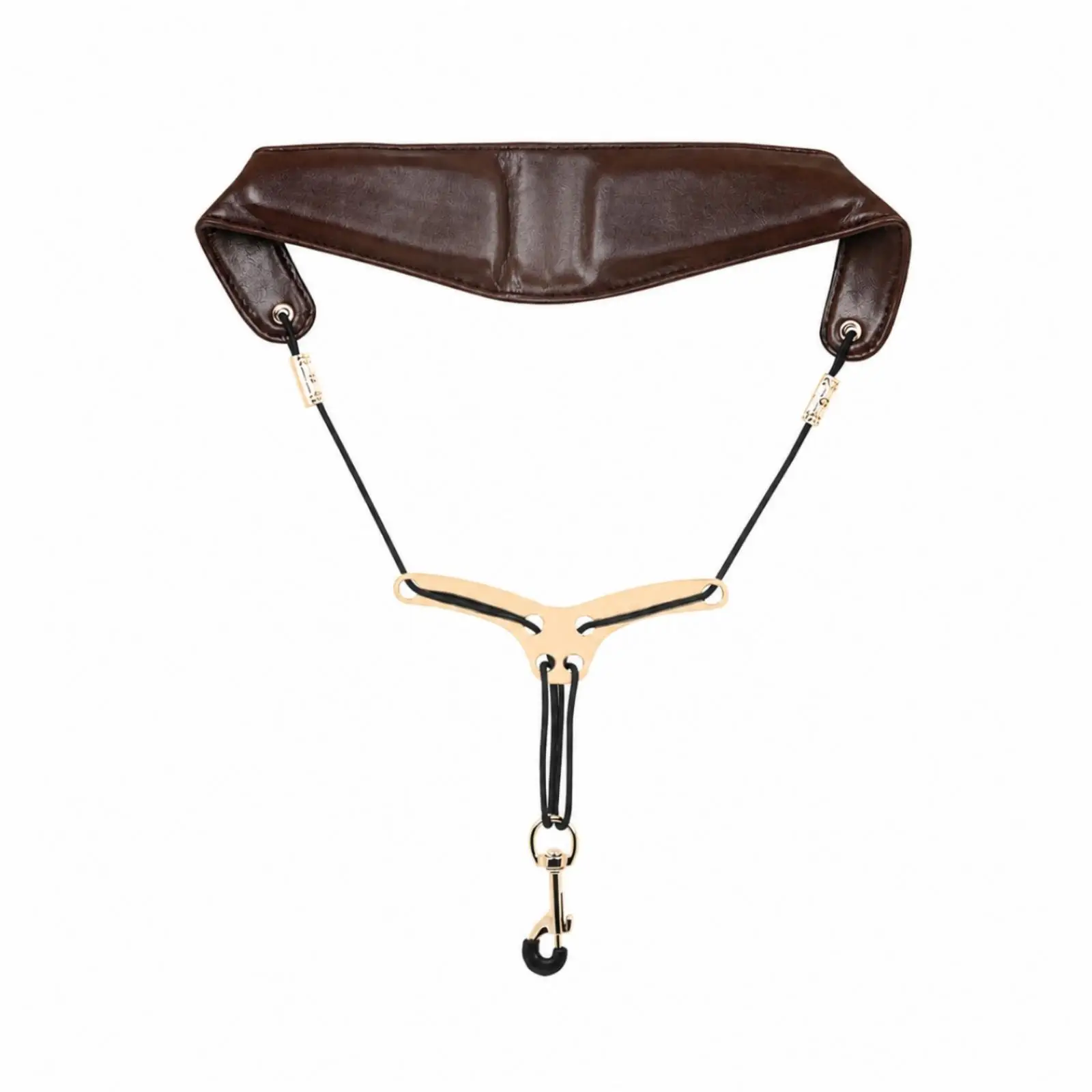 Durable Saxophone Harness Strap for Alto Sax with Metal Hook Attachment