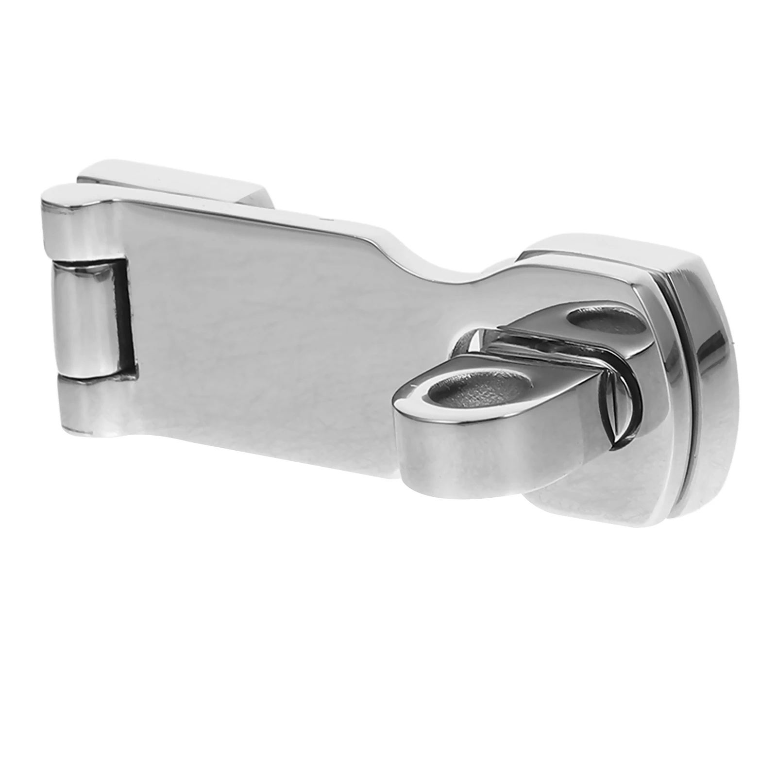 

Stainless Steel Door Buckle Boat Latch Black Gate Latches Heavy Duty Marine Grade Hasp Lock Stainless Steel Hasp Latch Rotating