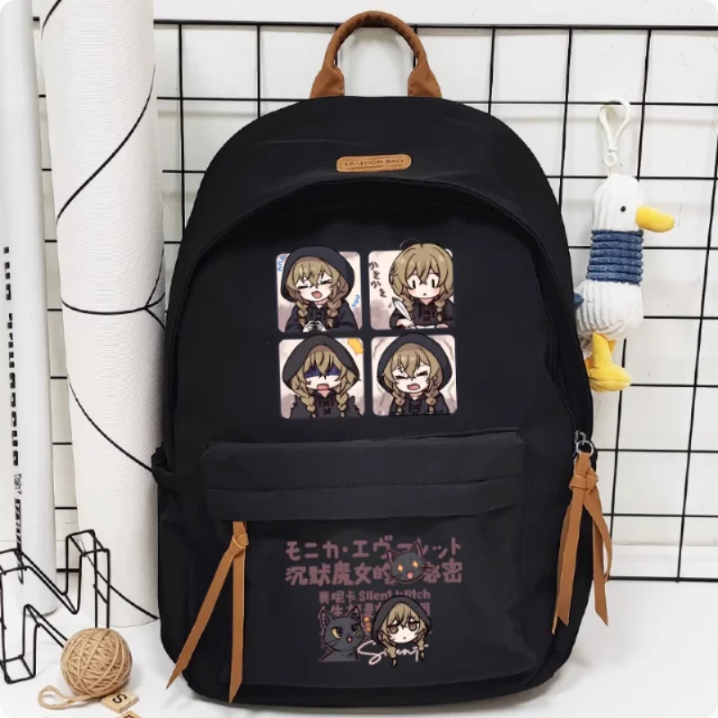 Anime Silent Witch artoon Bag Donna Uomo Moda Tempo libero Adolescenti Studente Zaino Borsa B2400