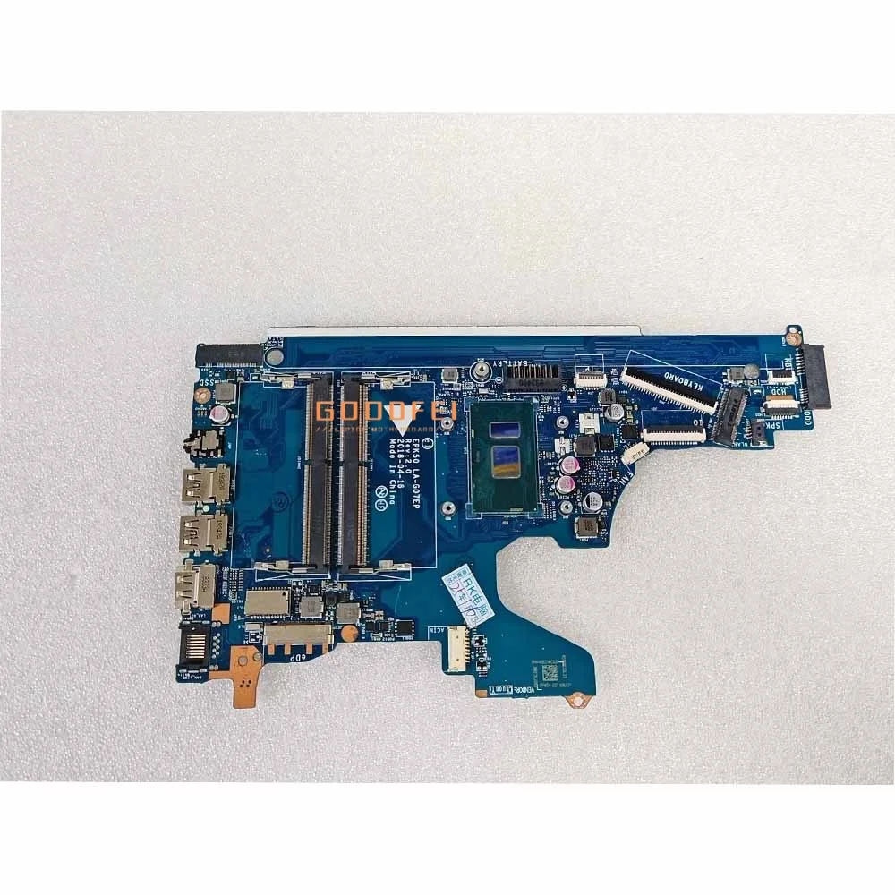 

For HP Pavilion 15-DA 250 G7 LA-G07EP With I3-7020U CPU DDR4 Laptop Motherboard Notebook Mainboard Accessories100% Test OK