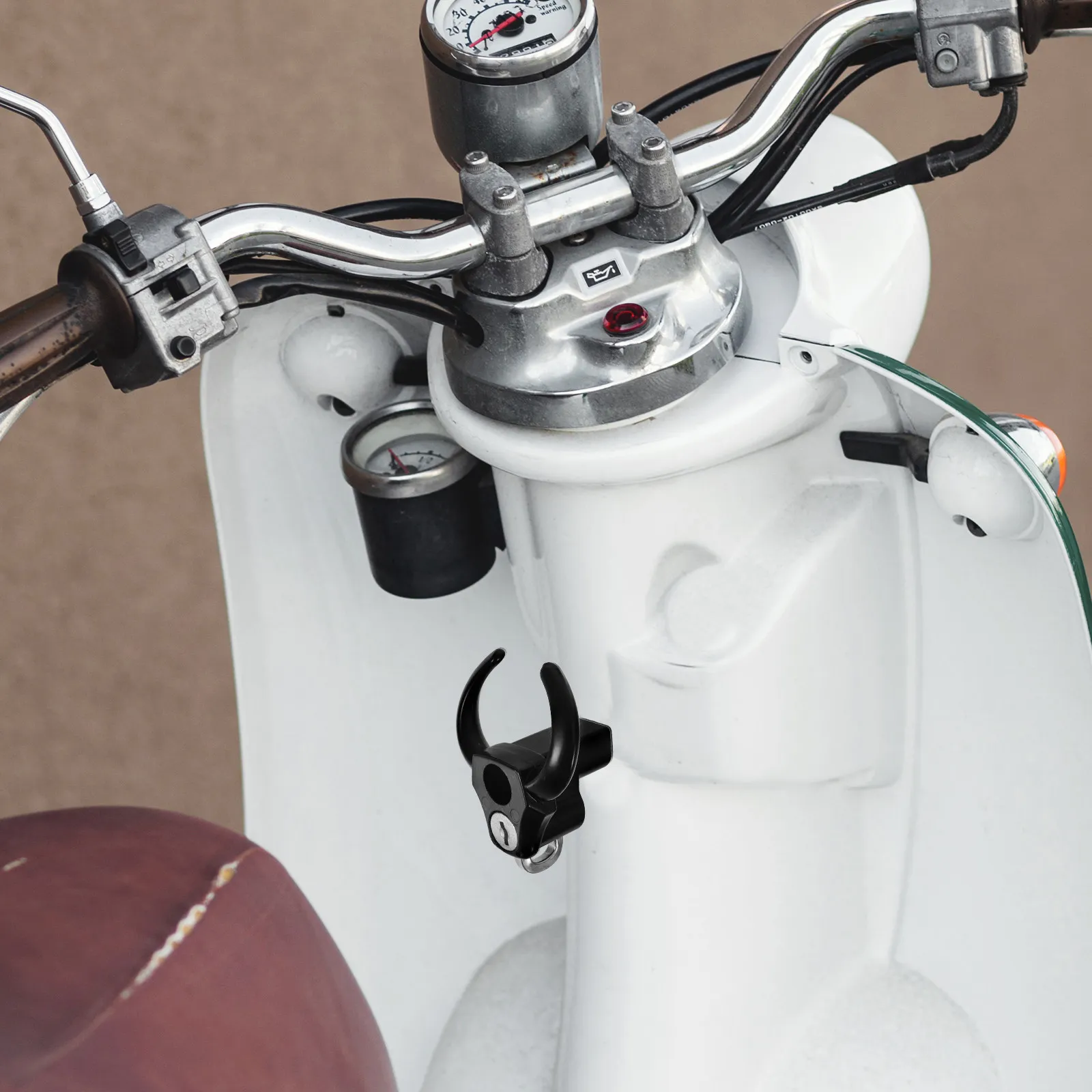 

Универсальный крюк для мотоцикла и электроскутера, крепление на руль, надежная защита от кражи, компактный, универсальный, для сумок