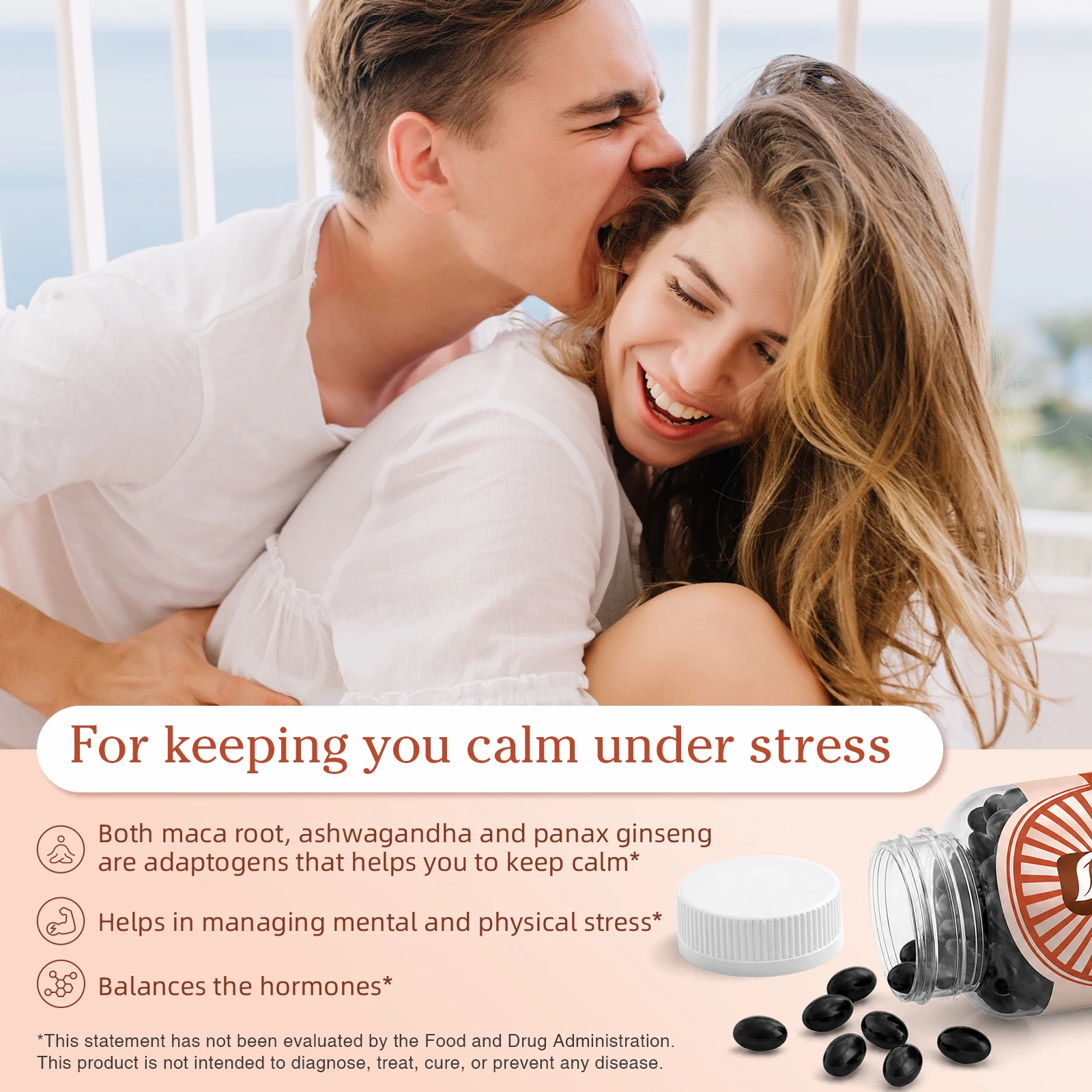 BEWORTHS Best Maca Capsules for Men Health with Red,Yellow and Black Maca