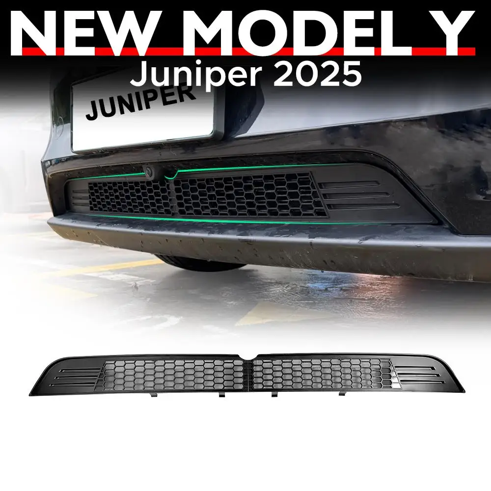 

Раздельная съемная сетка от насекомых для Tesla New Model Y Juniper 2025+, модифицированная крышка воздухозаборника для запуска кондиционера