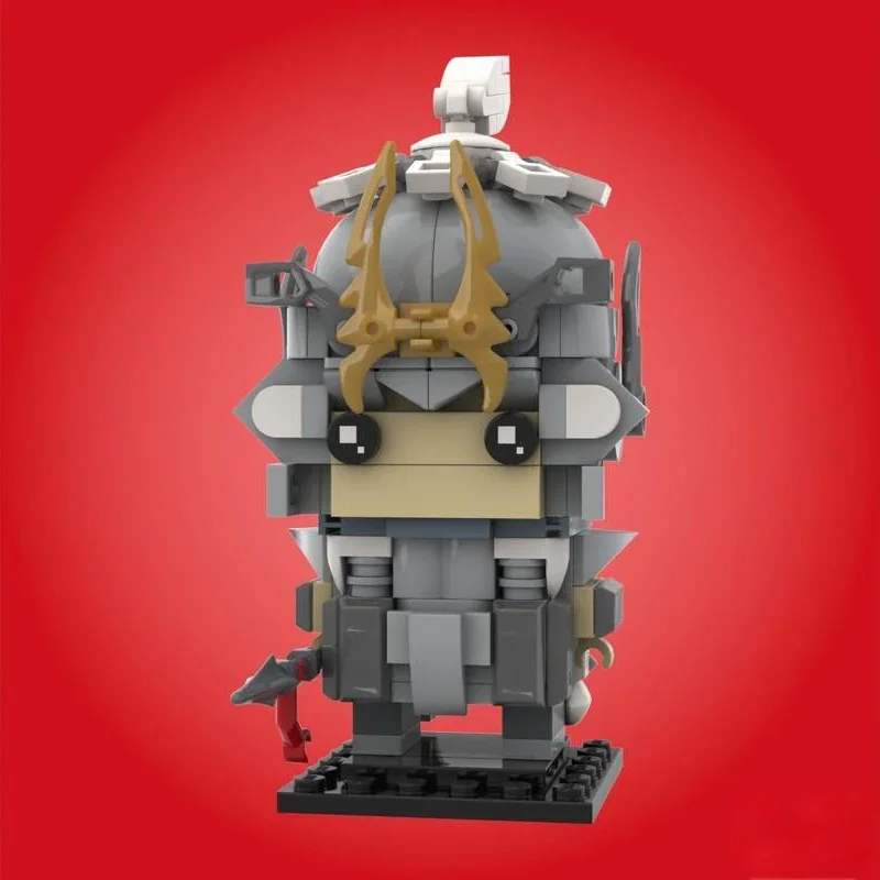 

176pcs MOC ZHAO yunes Brickheadz Building Blocks Christmas Gift Home Entertainment DIY Project Perfect for Families Innovati