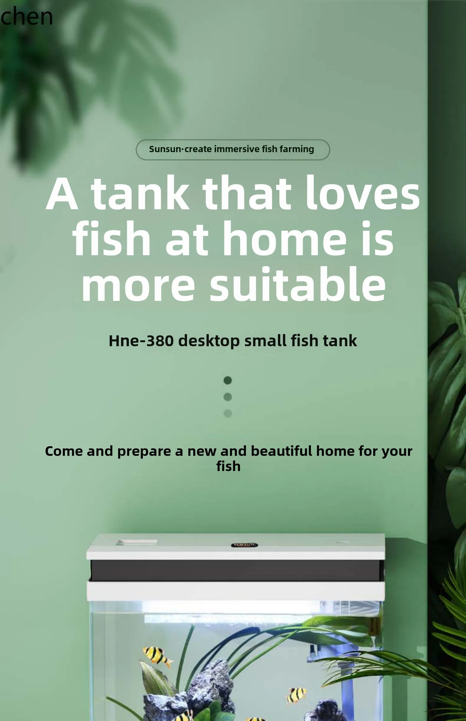ZML living room small desktop ultra-white glass household aquarium water-free goldfish tank