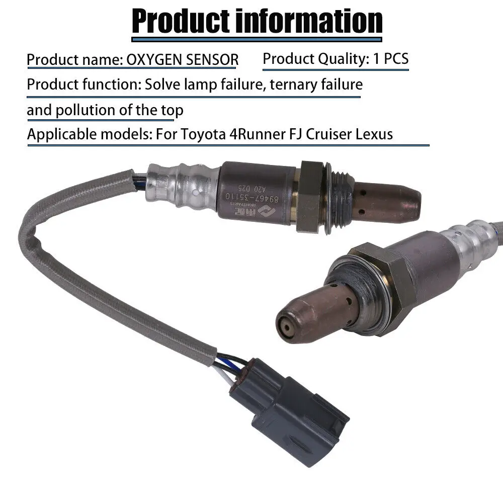 89467-35110 234-9026 Upstream Lambda O2 Oxygen Sensor For 2008-2009 Toyota 4Runner FJ Cruiser Lexus GX460 8946735110 89467-71020