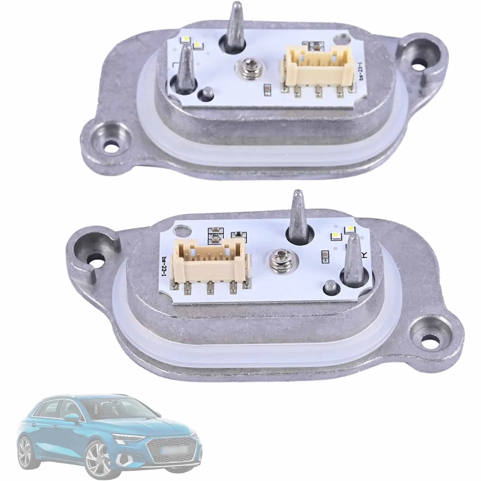 

8V0998473A 8V0998474A 90071302 90071303 B011782-A B011783-A Led Headlight DRL Car Light Module Led Angel Eyes For A3 S3