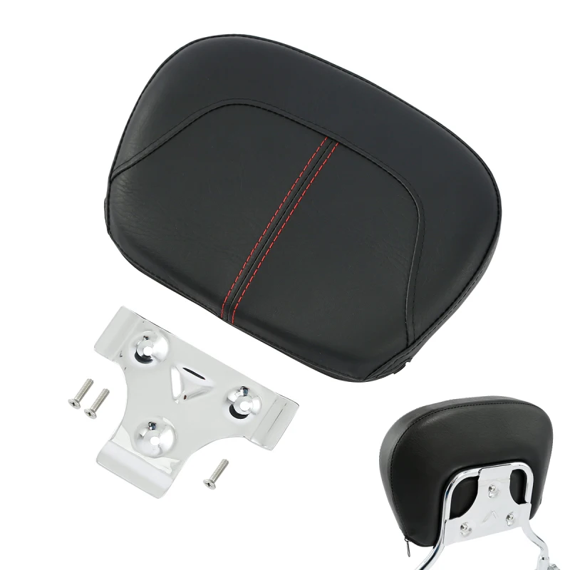 

Motorcycle Stitch Passenger Backrest For Harley Touring Road King Electra Glide Street Glide 1994-2020 Softail 2018-2020