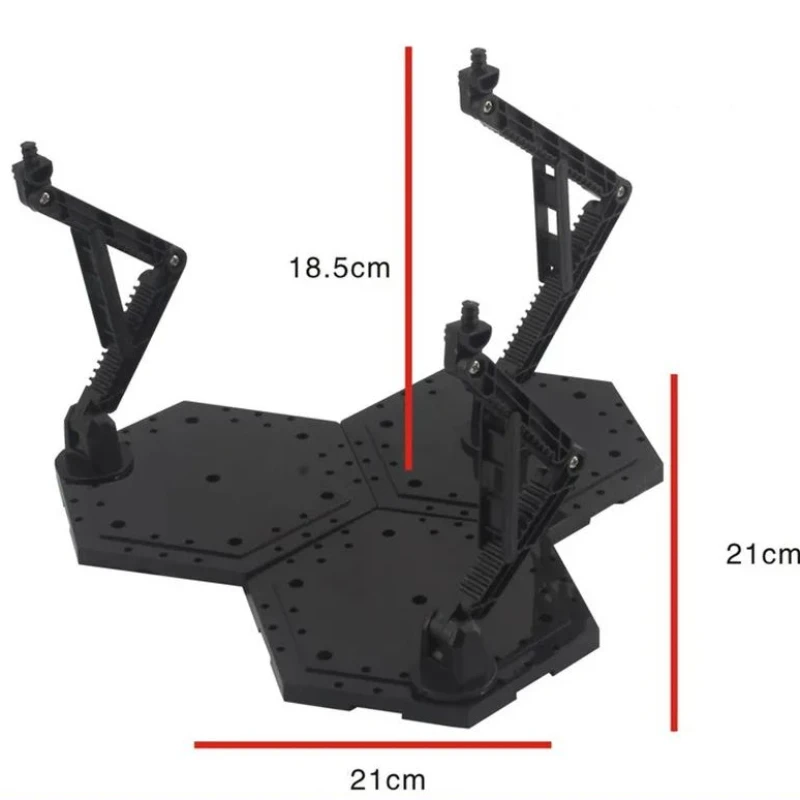 1Pc Plastic Action Base Stand 3 in 1 Display Support for MG HG RG Action Figure Model Dolls 5 Colors Model Display Base