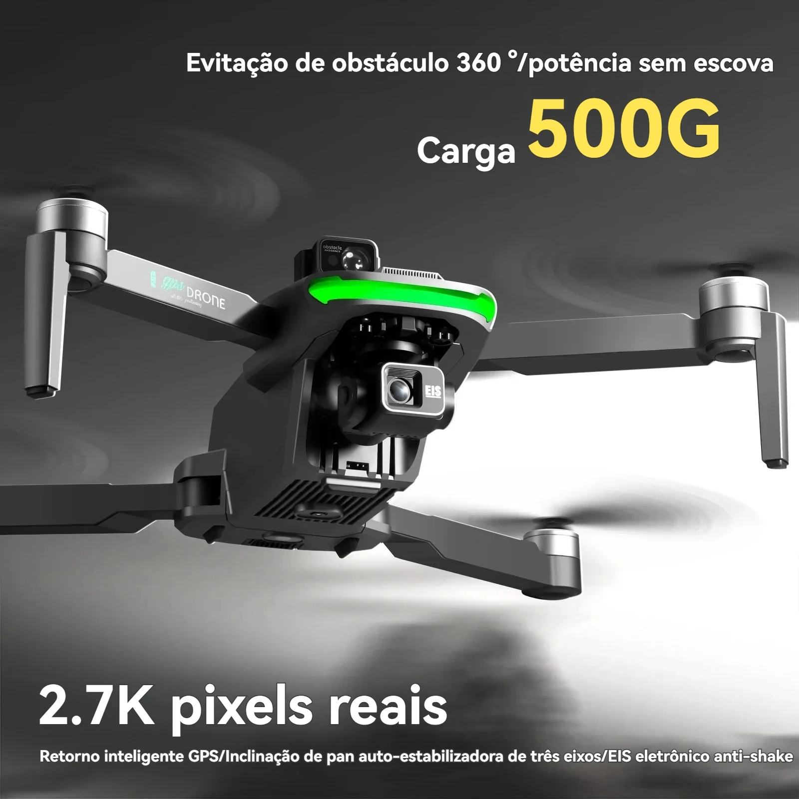 Nowy S155 Pro Gps Drone 4k kamera HD fotografia lotnicza Fpv 8K 3-osiowy gimbal przeciwwstrząsowy bezszczotkowy silnik unikanie przeszkód