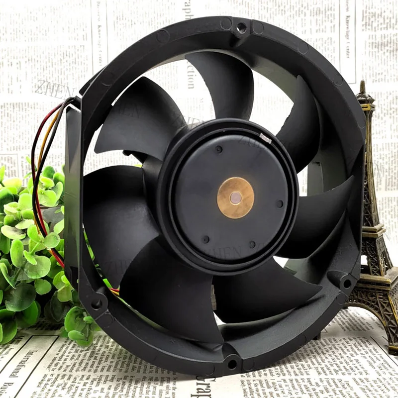 S 1PCS for Nidec X17L48BGM7-07 17251 DC 48V 1.6A 17CM 4-Wire High Airflow Cooling Fan