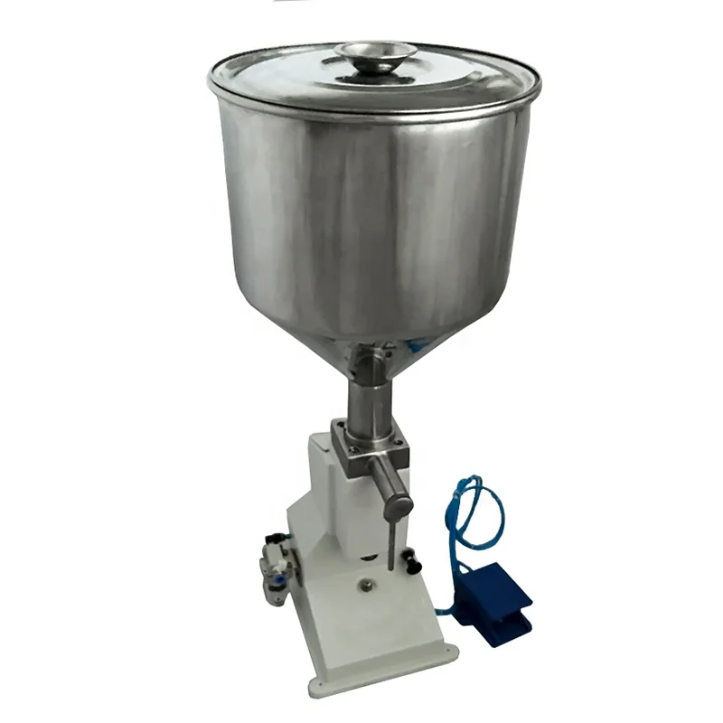 Manual Filling Machine for Toothpaste Tube Piston Syrup Honey Jar Filling Machine Processing Line