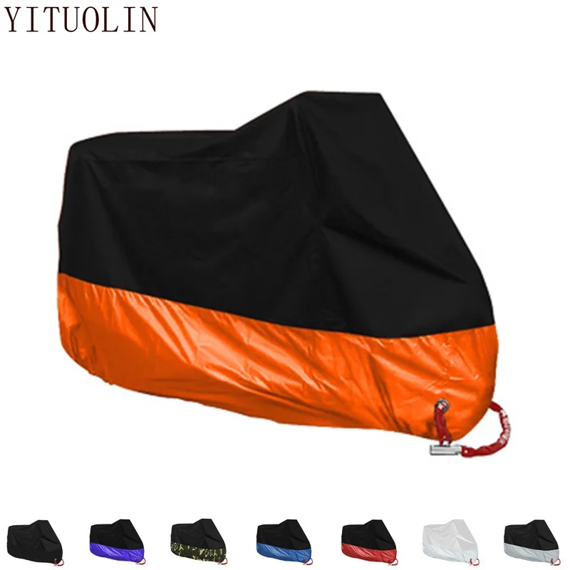 Motorcycle Cover Waterproof Outdoor UV Anti Rain For SUZUKI DR 350 GLADIUS 650 BOULEVARD C90 SAMURAI DR 650 GSX S1000 LTZ 400