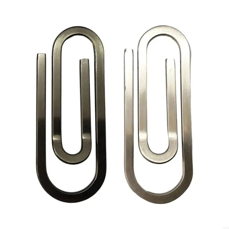 

Professional Metal Cash Clip Holds Banknotes Business Travel Essential Tool 20CA