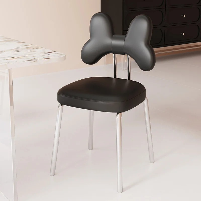

Metal Modern Dining Chair Design Rustic Luxury Bedroom Dining Chair White Waiting Sedie Sala Da Pranzo Space Saving Furniture