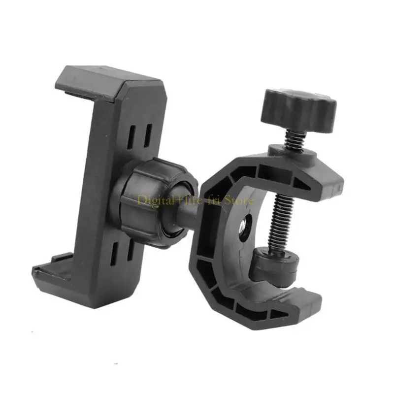 

E06D Smartphone Holder Vertical Horizontal Tripod Mount Adapter Rotatable Bracket