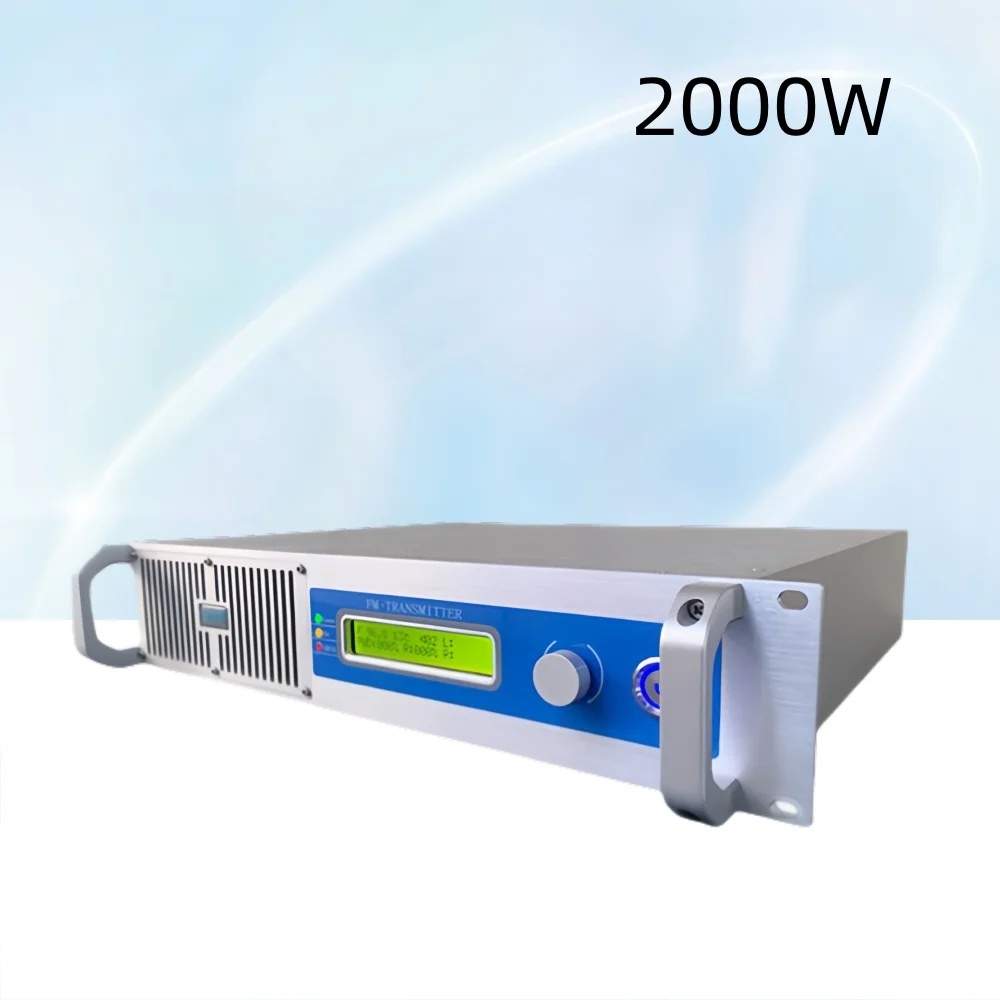 

2000W FM Broadcasting Transmitter - Specifically designed for broadcasting in small and medium-sized venues, easy to install and