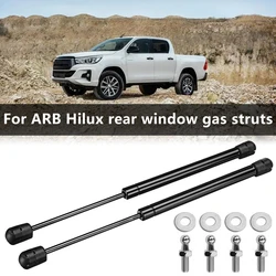 2pcs Front Hood Bonnet Rear Tailgate Gas Strut Lift Support 160N Gas Spring for RV Car Hilux Pickup ARB Canopy Rear Window