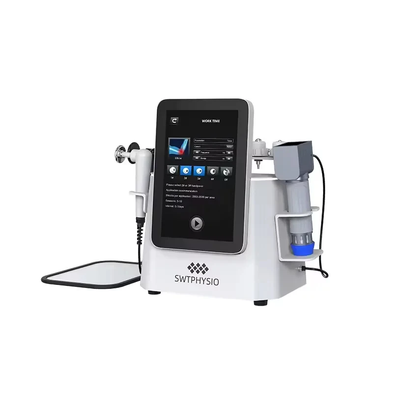 

(Sea shipping) CET RET Shokwave Body Care Therapy Equipment 448K Fat Removal 12.1 Inch Whitening and Rejuvenating Skin ABS Stand