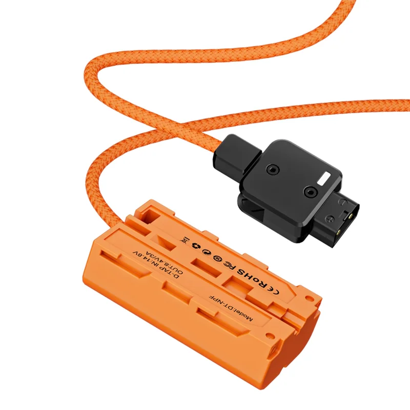 【ABUP】For Sony NP-F970 F960 F950 F770 F750 F570 F550 Compatible DT-NPF D-Tap To NPF Dummy Battery Cable External Power Supply