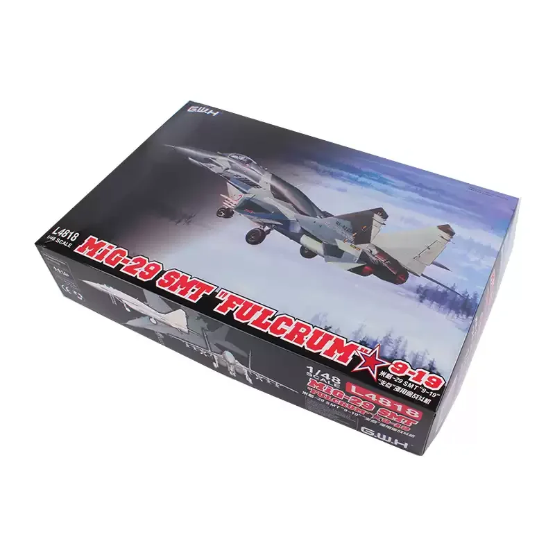 mig-29-smt-fulcrum-9-19-jet-fighter-1-48-scale-build-yourself-aircraft-model-kit-made-by-great-wall-hobby-l4818