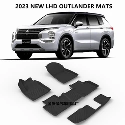 Use for 2023 new Mitsubishi Outlander floor mat trunk mat All-Weather car Floor Mat Fit For Outlander waterproof car floor mat