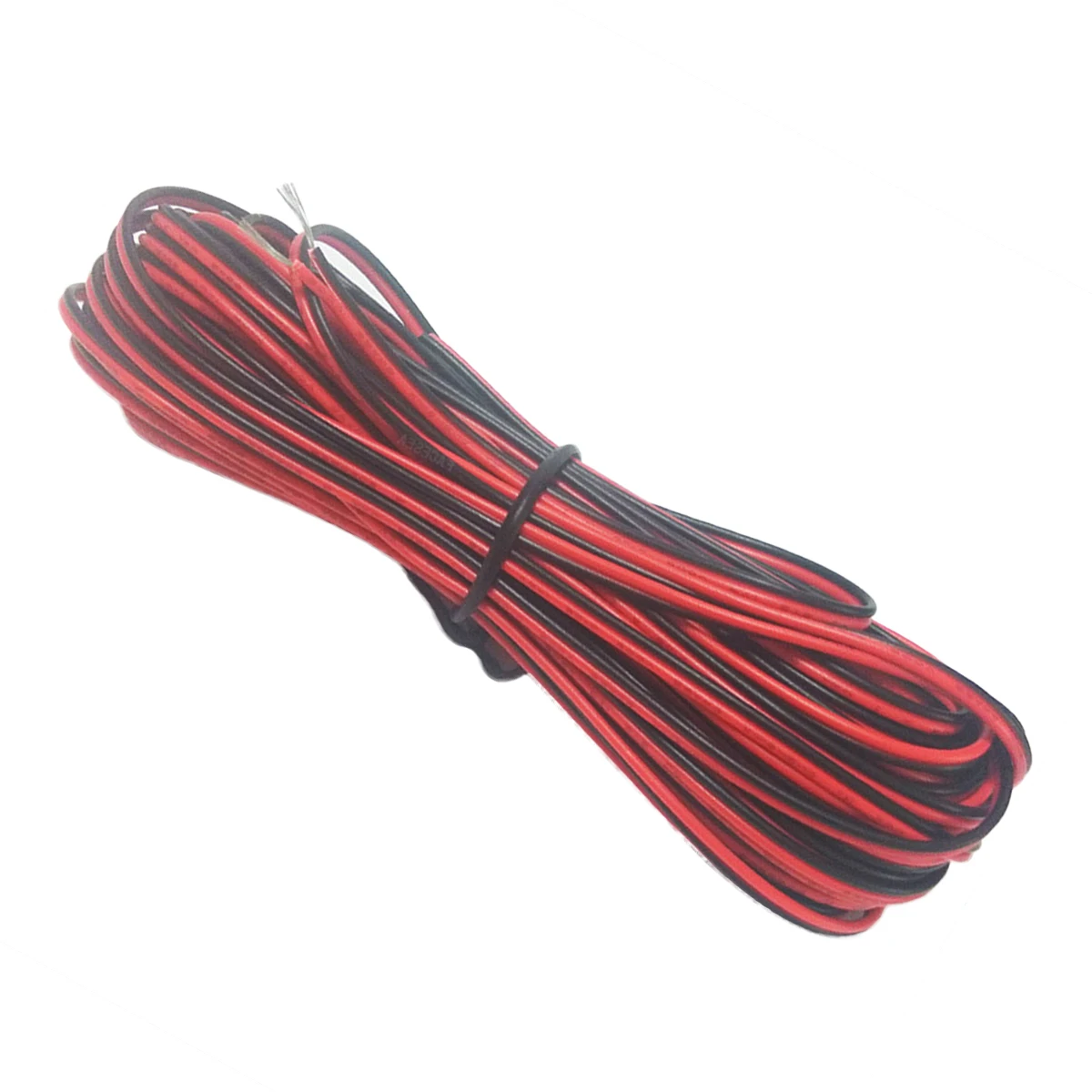 20 متر تمديد سلك كابل الحبل لشرائط Led سلك كهربائي أسود أحمر 2Pin 5050 لهب بولي كلوريد الفينيل عالية التوصيل منخفضة