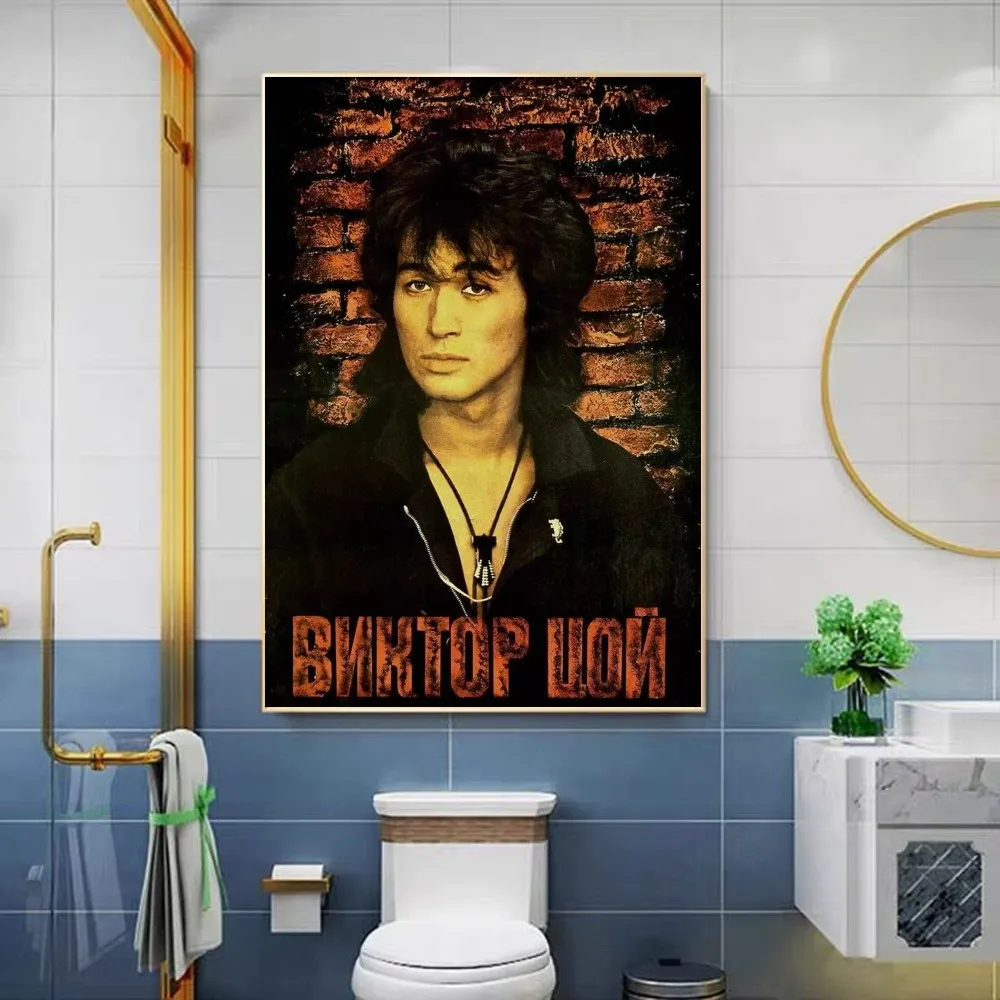 V-Viktor T-Tsoi Poster Sticky HD Quality Wall Art Retro Posters for Home Kawaii Room Decor