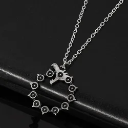 Dragon's Sin of Wrath Meliodas Necklace Jewelry Elizabeth Liones Diane Cosplay Costumes DIY Props for Party Anime Peripherals