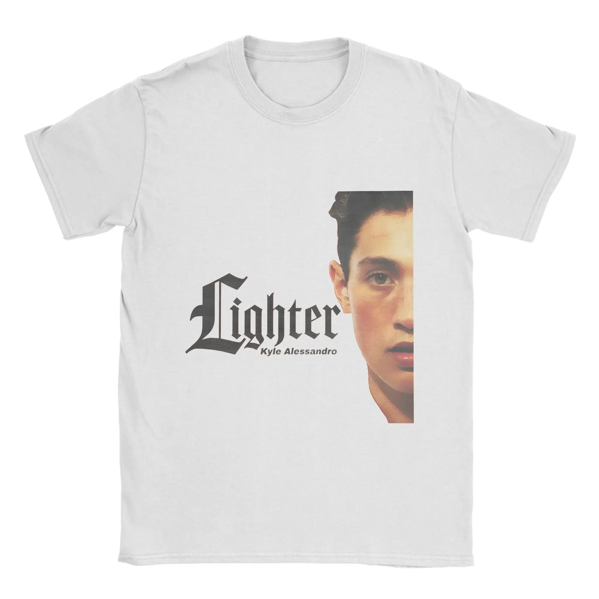 

Streetwear T-Shirt Summer Kyle Alessandro T-Shirts Song Contest 2025 Pure Cotton Tshirt for Men Classic Sleeve Tees