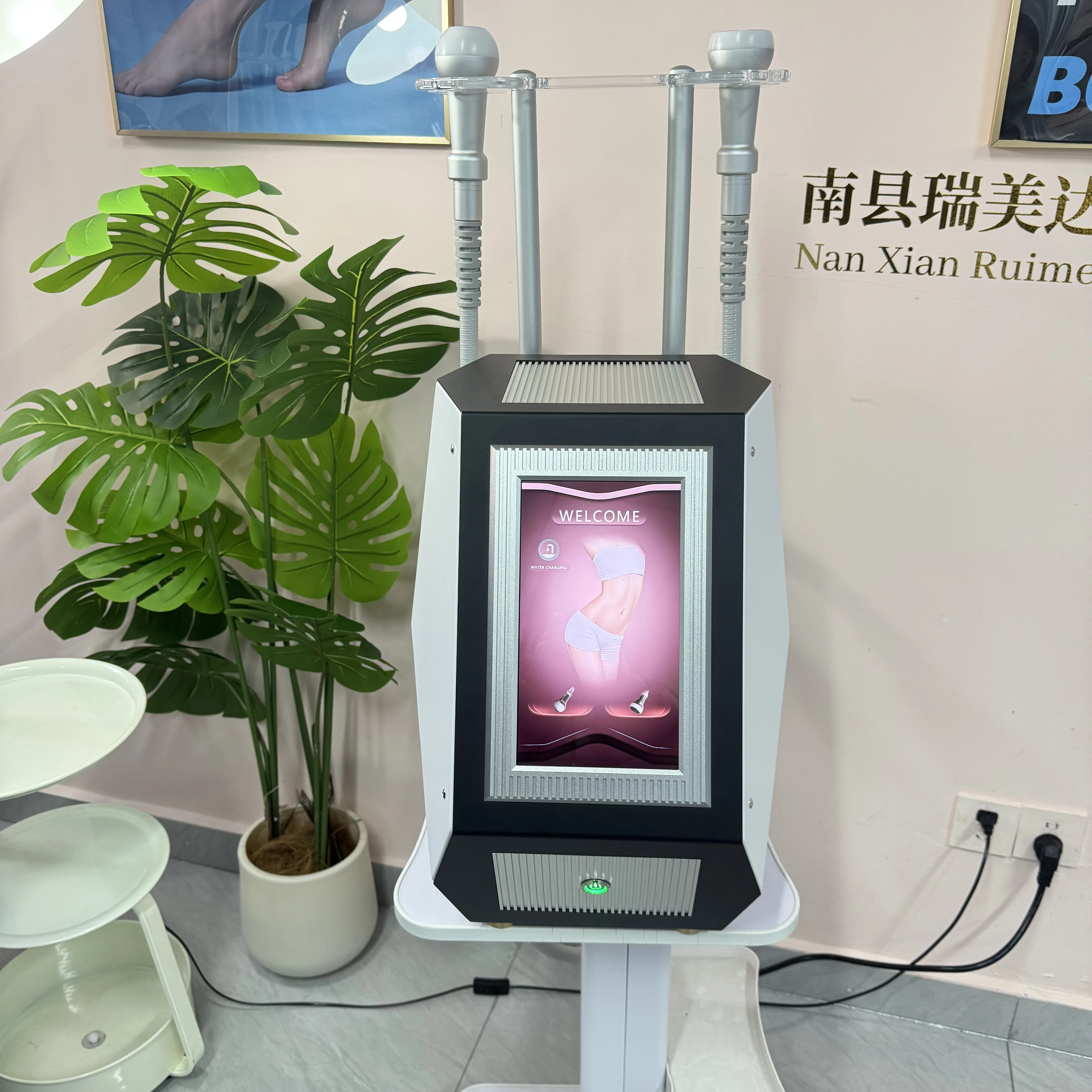 

EMS Cool T Shock Cryoskin 4.0 Machine Portable Equipment Hot and Cold Skin Tightening Loss Weight Body Slimming Machine