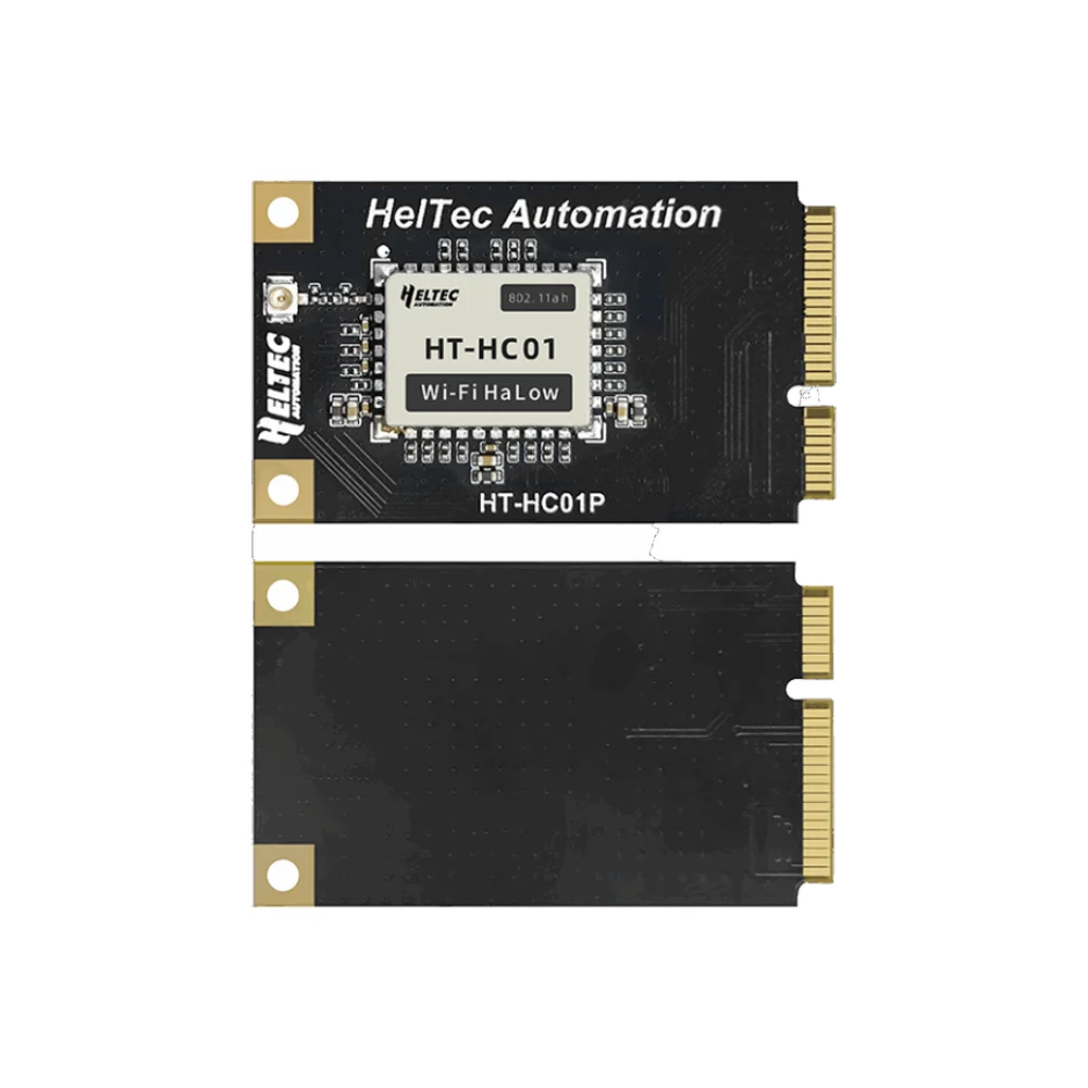 HT-HC01P Wi-Fi HaLow Module with Mini PCIe Interface Sub-1 GHz Frequency Bands Up to 1-2km Transmission Range Low Power