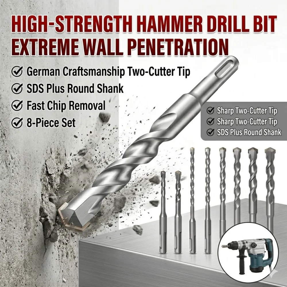 Extended Straight Hard Alloy I - огляд і ціна Woodworking Drill Bits