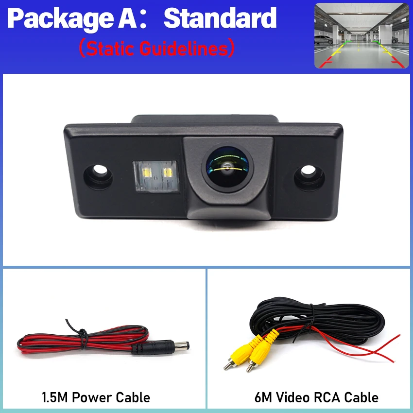CCD HD Rear View Camera 140 Degrees for Volkswagen Jetta Bora MK4 1999~2003 2004 2005 Car Reverse Monitor view 5